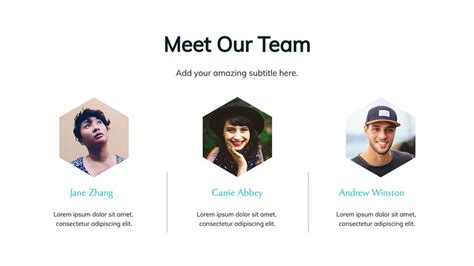 Meet Our Departments .